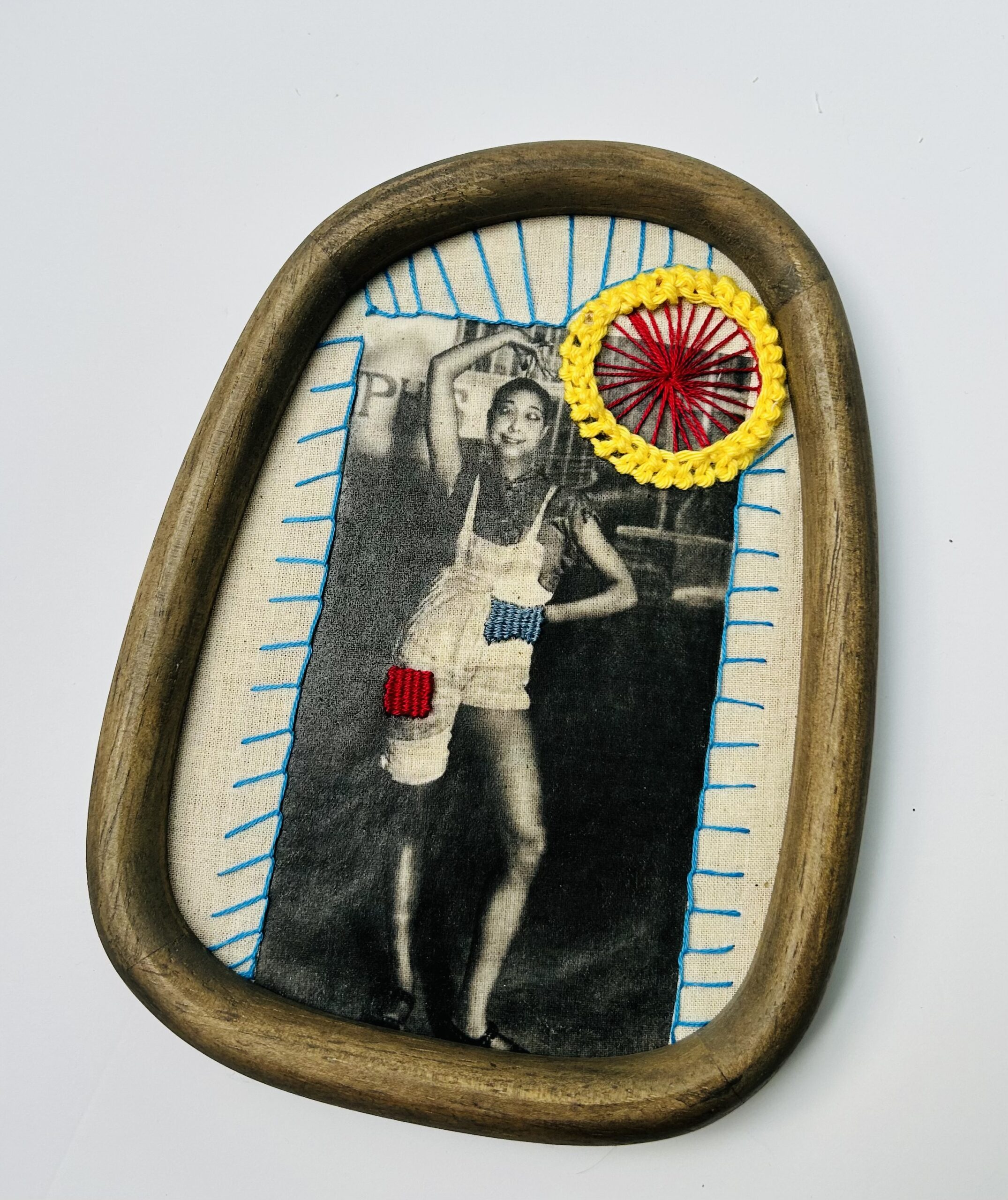 Stage Light, 2025 – Embroidered Portrait of Josephine Baker - Image 3