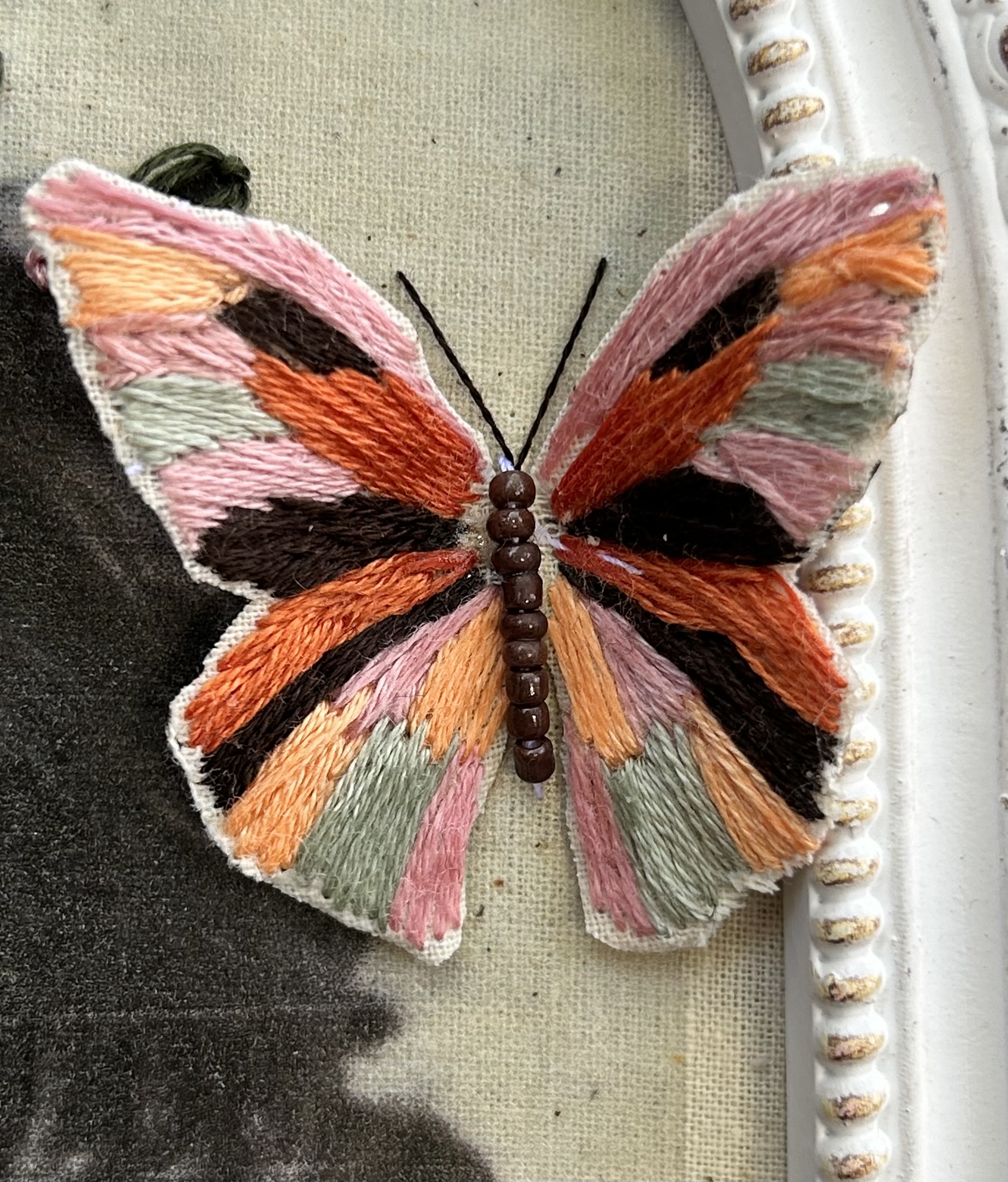 The Awakening — Butterfly Embroidery Art - Image 7