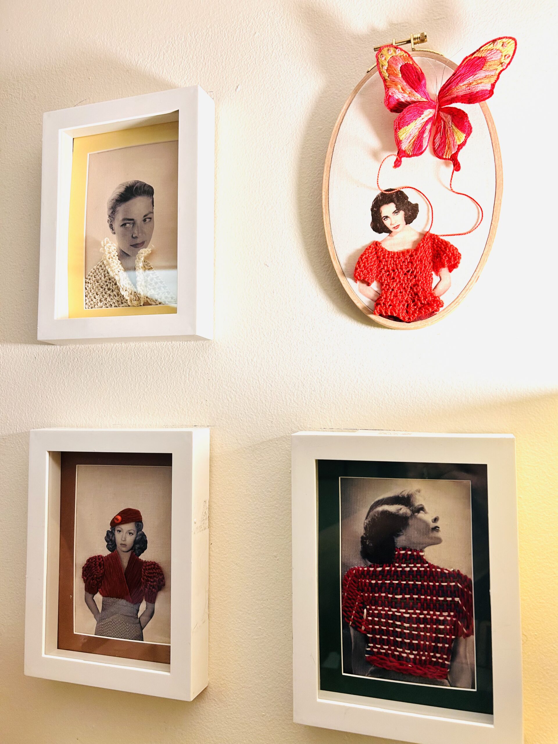 Lauren Bacall — Hand-Embroidered Portrait - Image 3
