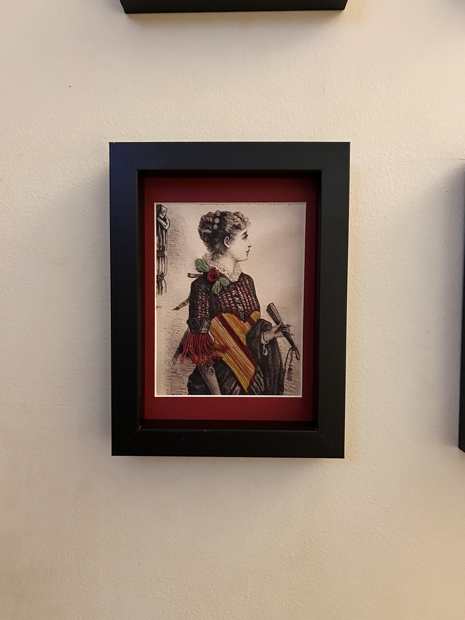 Victorian Fashion, Re-Stitched — Hand-Embroidered Fashion Illustrations - Image 12