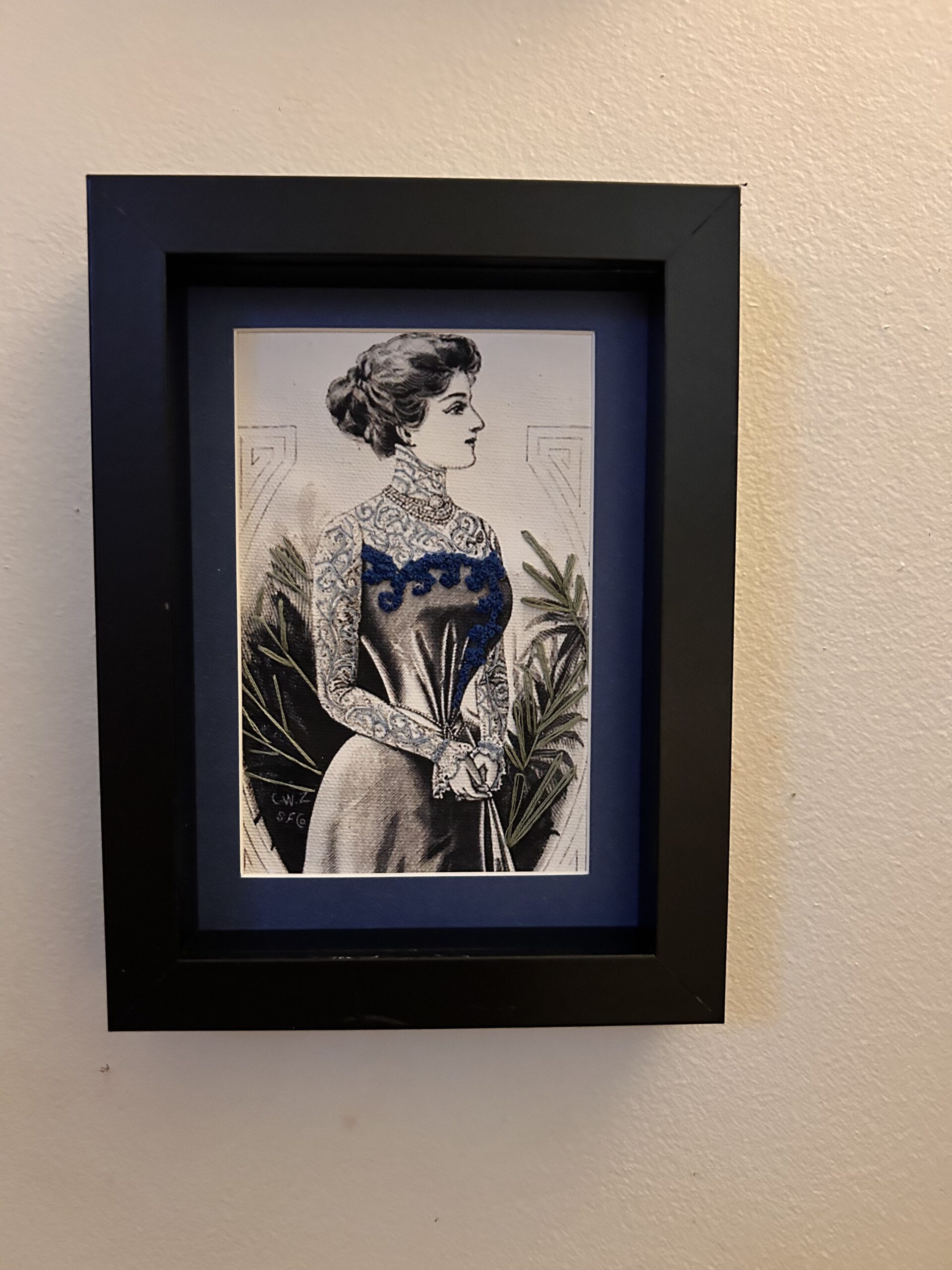 Victorian Fashion, Re-Stitched — Hand-Embroidered Fashion Illustrations - Image 11