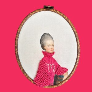 marie-antoinette-in-pink-hand-embroidered-fashion-portrait