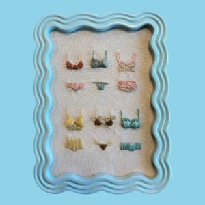 The Unmentionables | Hand-Embroidered Miniature Lingerie Collection